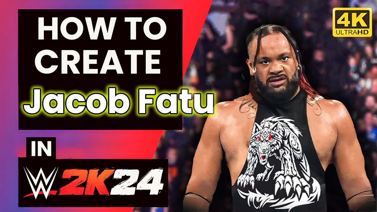 Как создать Джейкоба Фату в WWE 2K24 | MS Gamzz