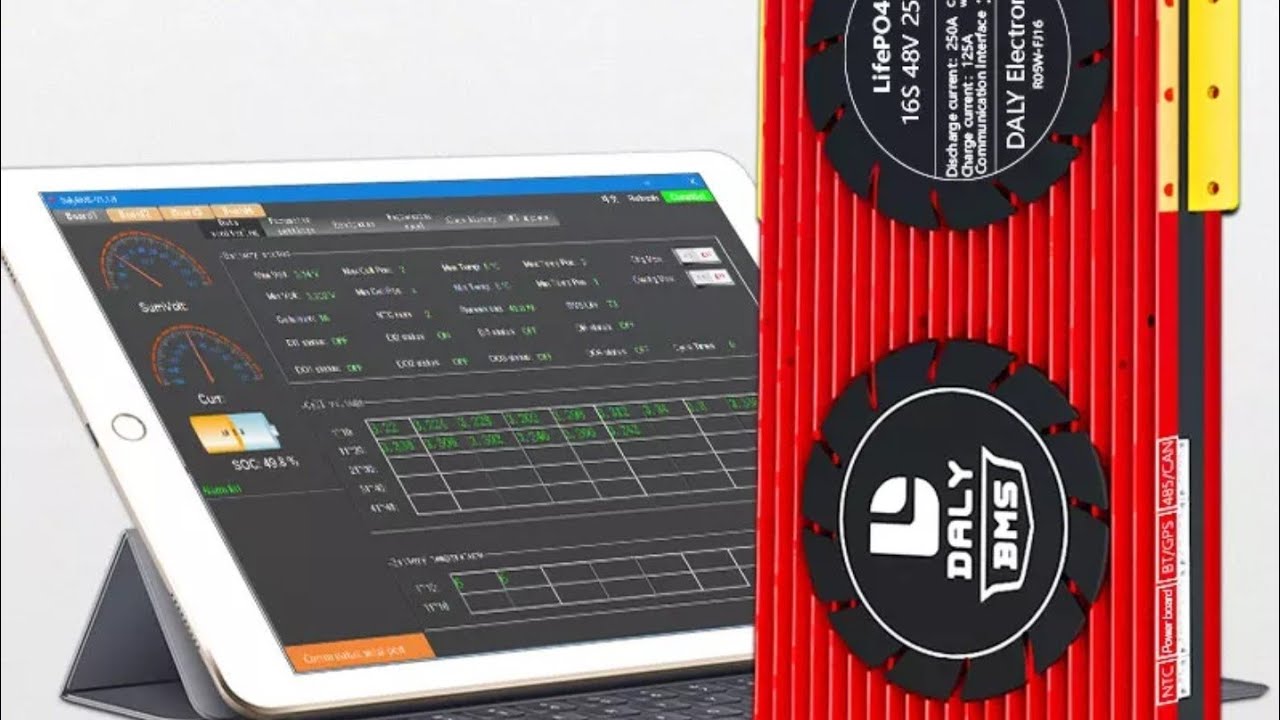 CONFIGURAR BMS DALY INVERSOR MPPSOLAR CON ADAPTACION BATERIAS LITIO SOFTWARE LIFEPO4