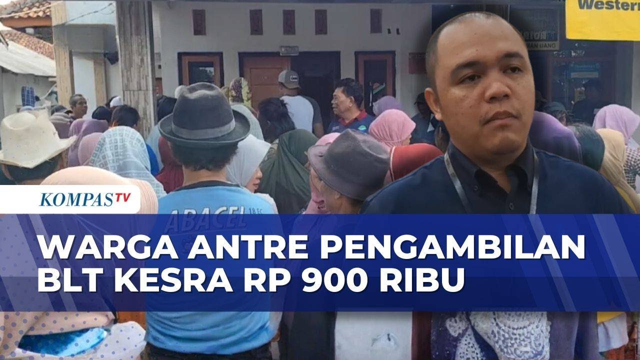 Potret Warga Padati Kantor Pos Ambil BLT Kesra Rp900 Ribu, Antrean Mengular di Sejumlah Daerah