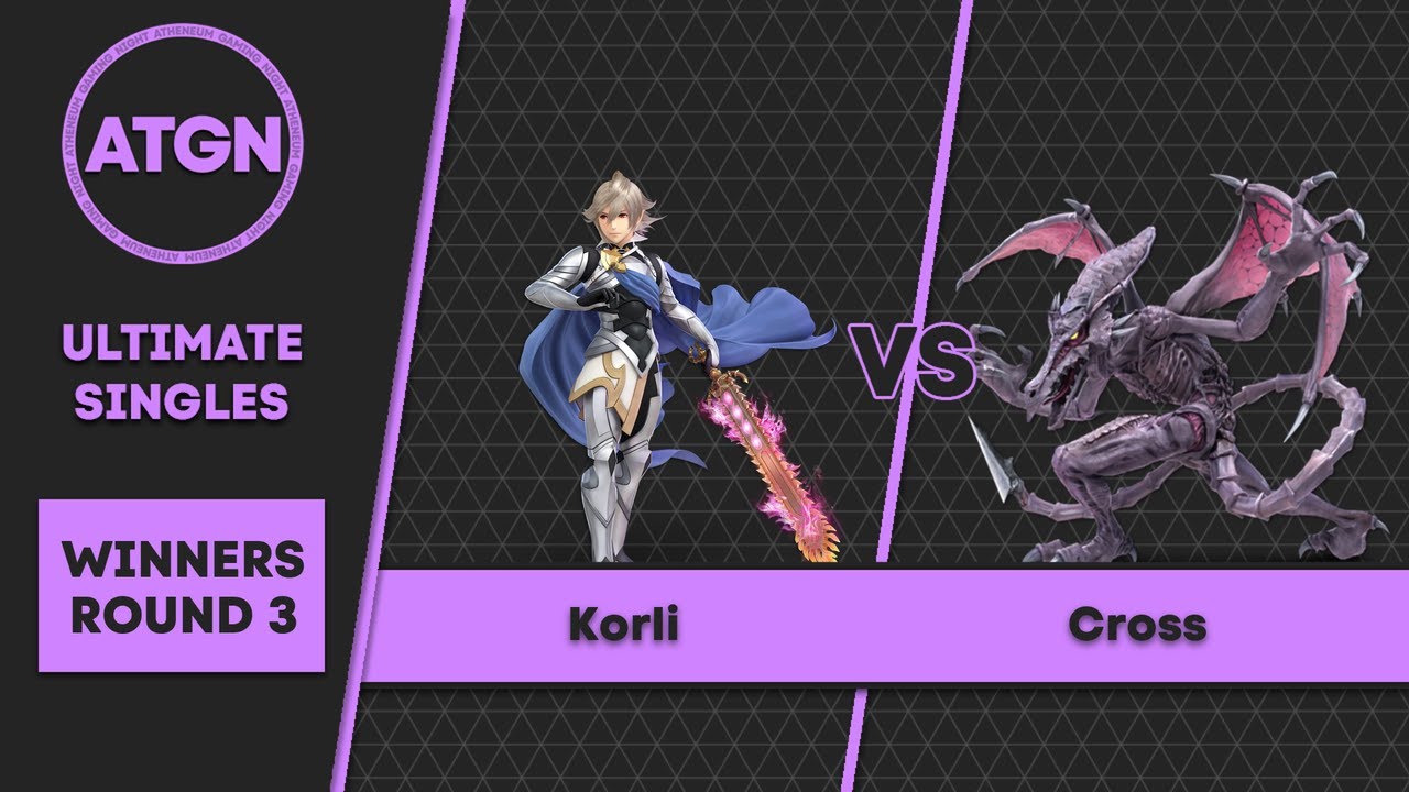 ATGN S8 #5 - Pools Winners Round 3 - Korli (Corrin) VS Cross (Ridley)