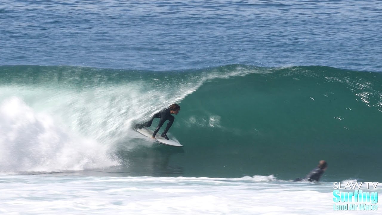 Nico Launais Surfing Barrels on Sharpeye Inferno 72 Dark Arts - 03-02-2022
