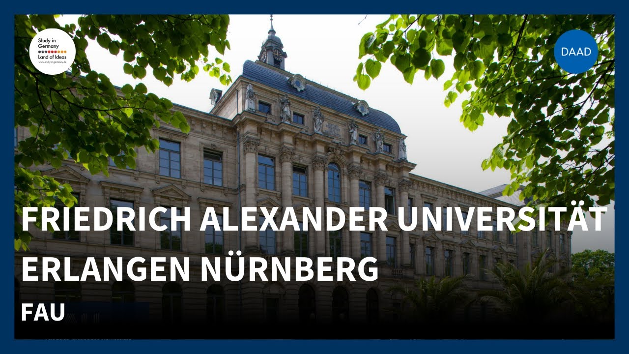 Sesi&oacute;n con la Friedrich-Alexander-Universit&auml;t Erlangen-N&uuml;rnberg (FAU)