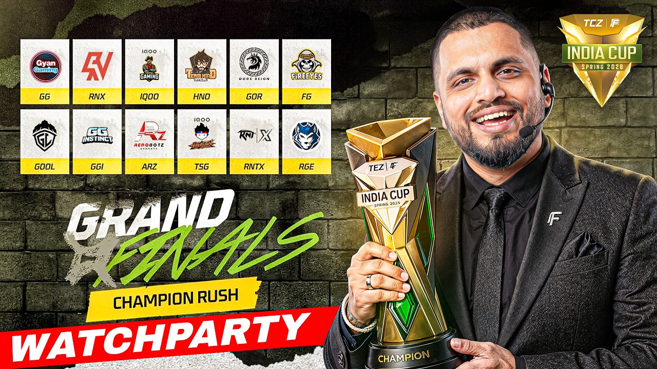 TEZ FFMIC 2026 | Grand Finals - CHAMPION RUSH WATCHPARTY