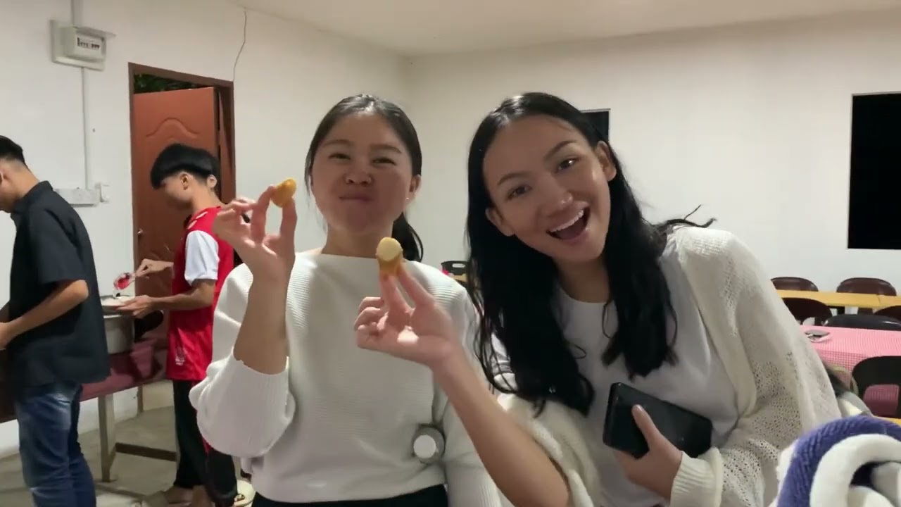 Berbakti bersama pelawat dari SIB Melagau, Sipitang
