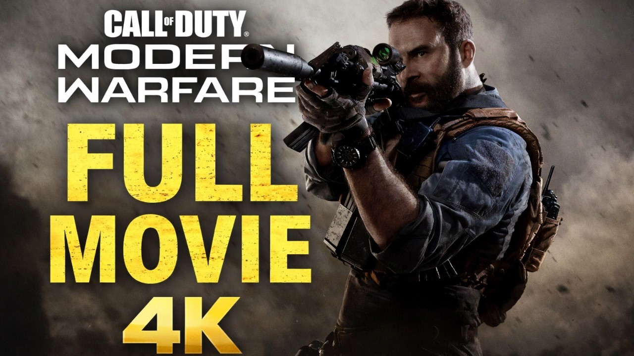 Call Of Duty Modern Warfare (THE FULL MOVIE 4K)