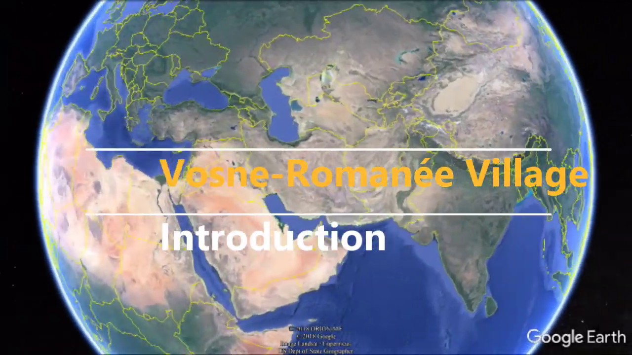 Vosne-Romanée Introduction  | French wine map | Wine study