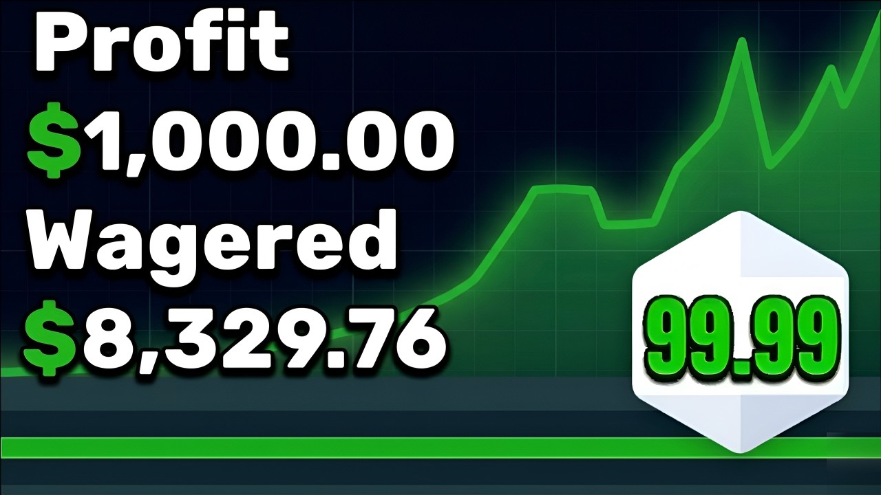 BEST LOW RISK PROFIT DICE STATEGY ON STAKE!