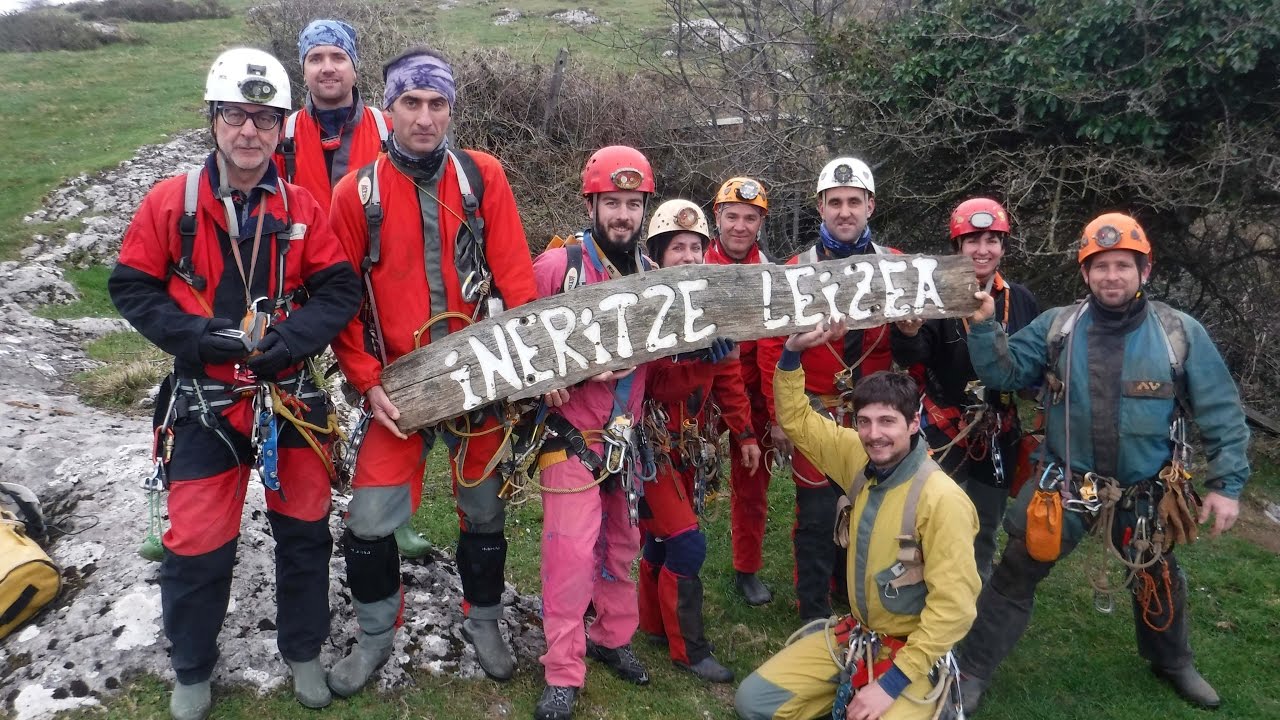 Sima Cueva (IÑERITZE -330m) Leizea. Nabarniz. Bizkaia