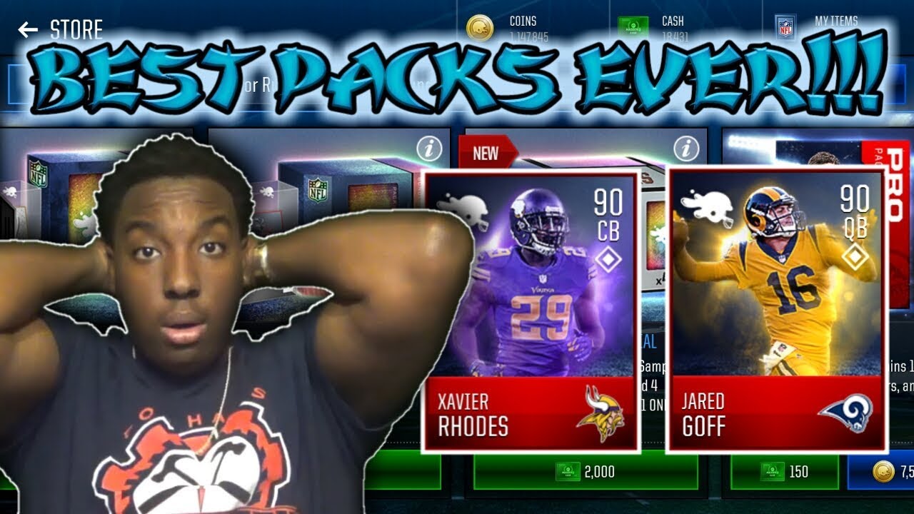MILLIONS WORTH OF PROFIT!!! MASSIVE MADDEN MOBILE 18 COLOR RUSH PACK OPENING!!!