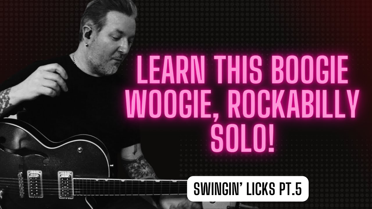 Learn A Boogie Woogie, Rockabilly Solo! #briansetzer