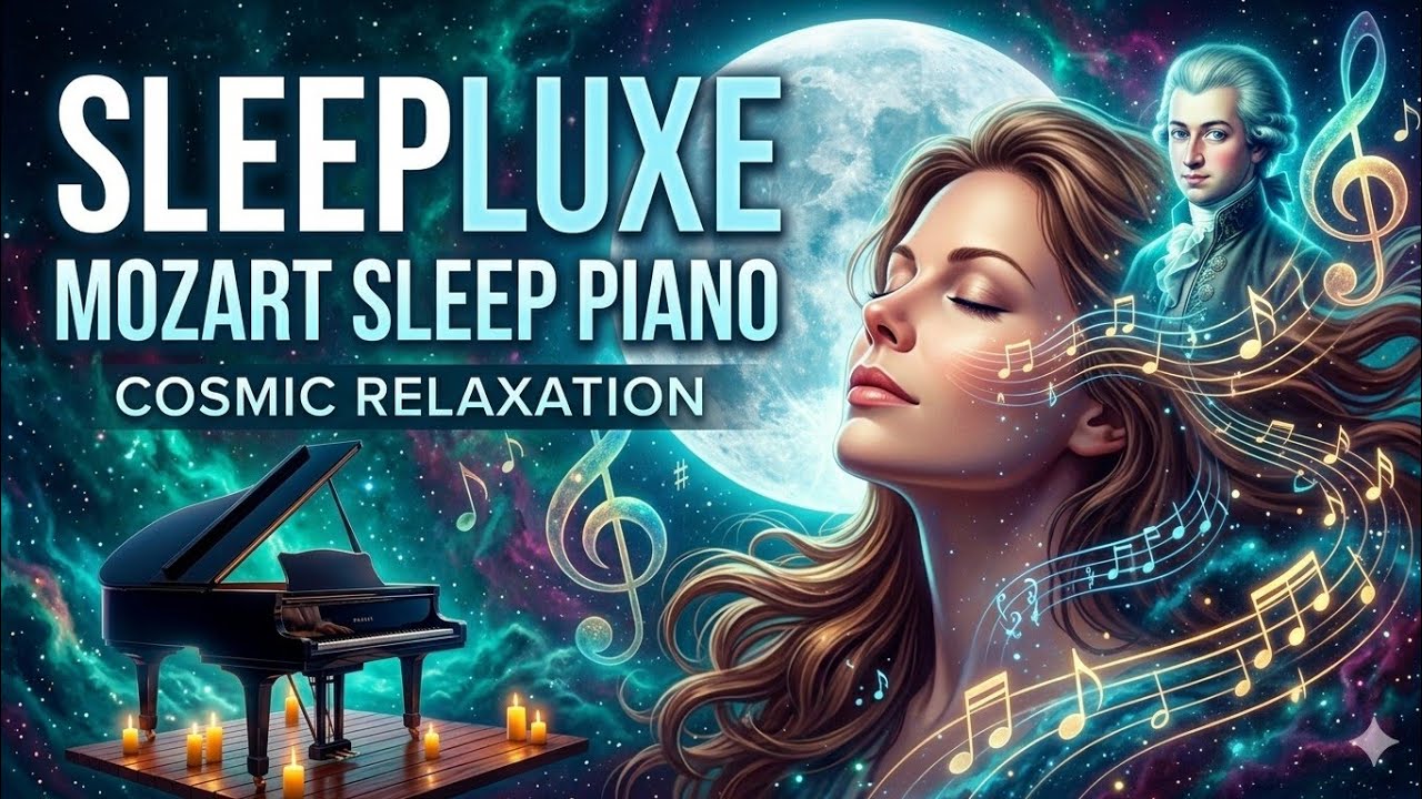 🌙 Mozart Sleep Piano – Deep Relaxing Music for Stress Relief & Sleep