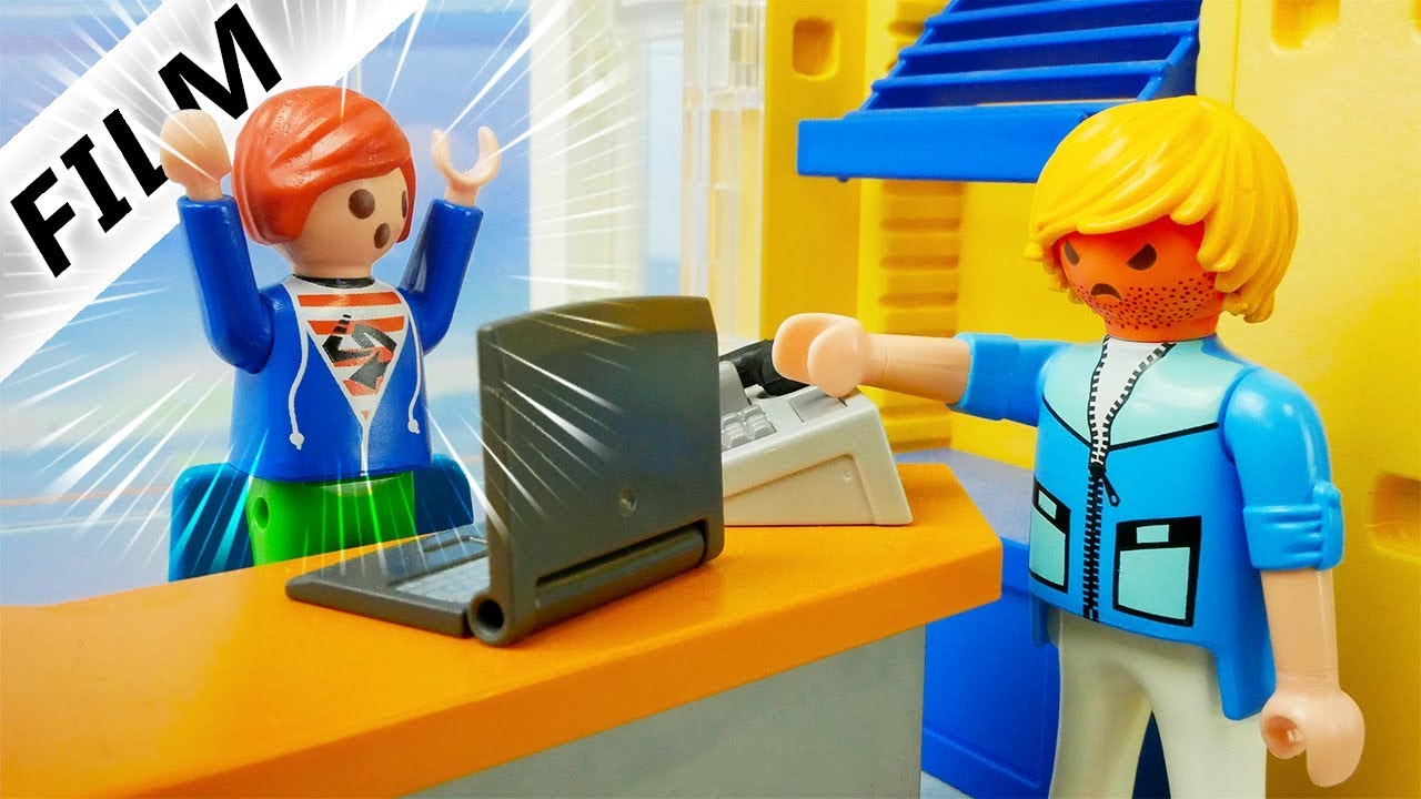 Playmobil Film deutsch JULIAN SPIONIERT SCHULDIREKTOR AUS Was ist auf Chilligs Laptop? Familie Vogel