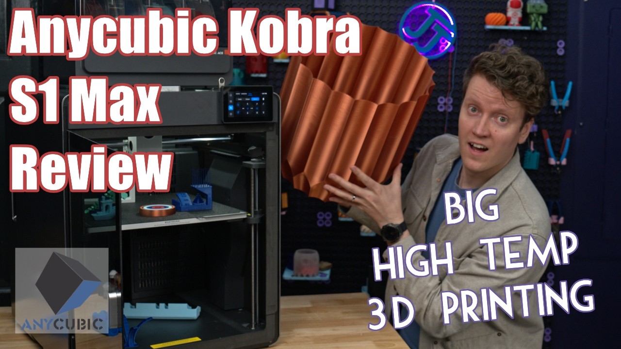 One Printer for all the Filaments - Anycubic Kobra S1 Max Combo Review