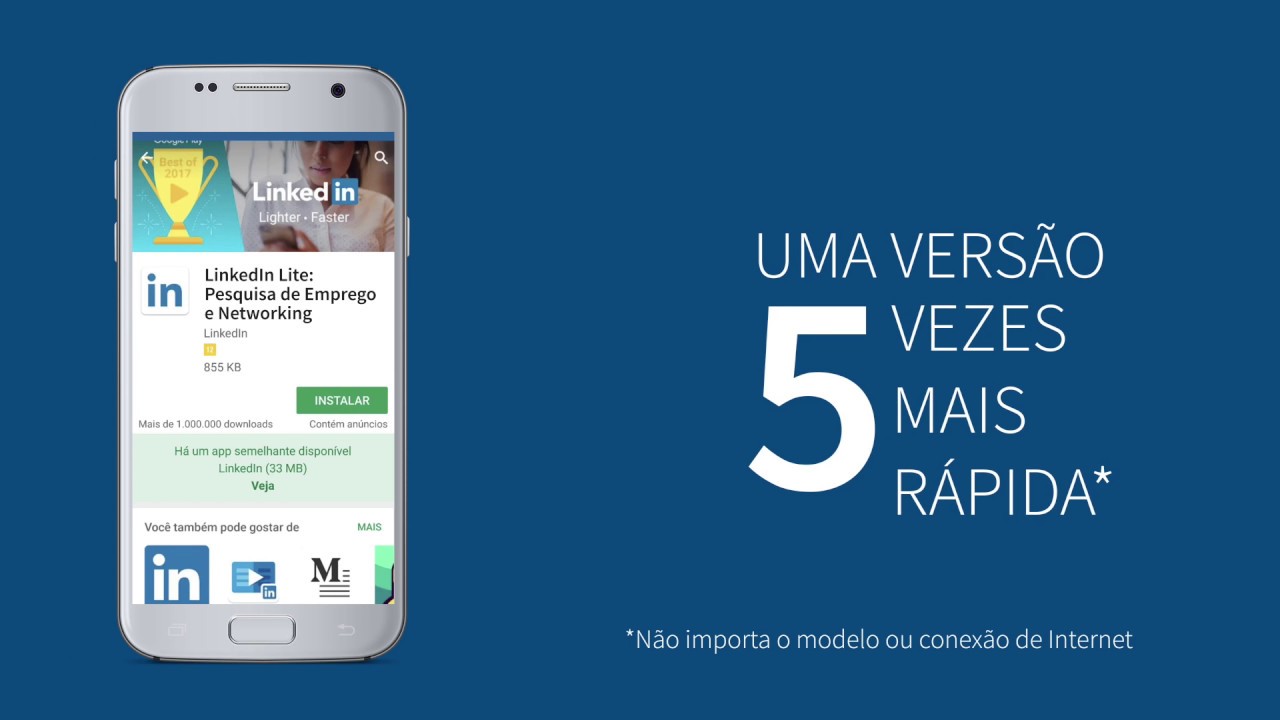 LinkedIn Lite chega ao Brasil