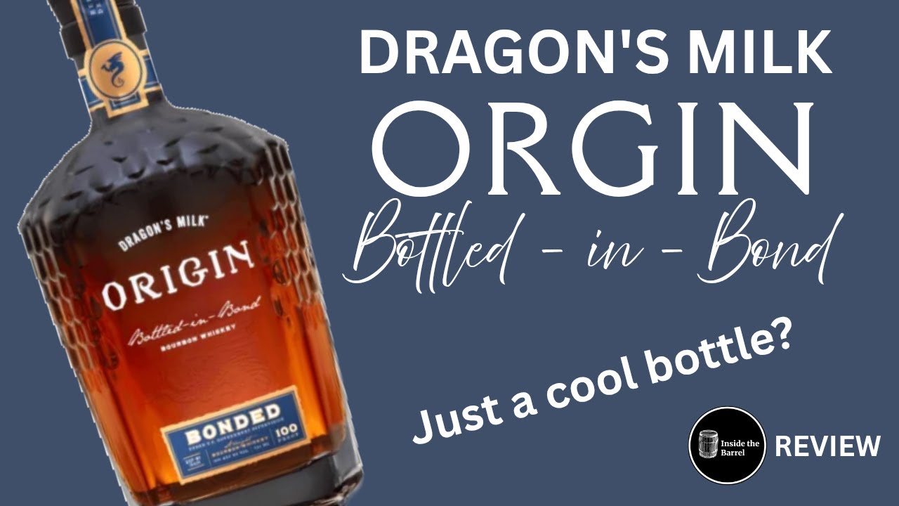 Dragon's Milk Bottle-in-Bond | More than just a cool bottle | New Holland Distillery Bourbon Review
