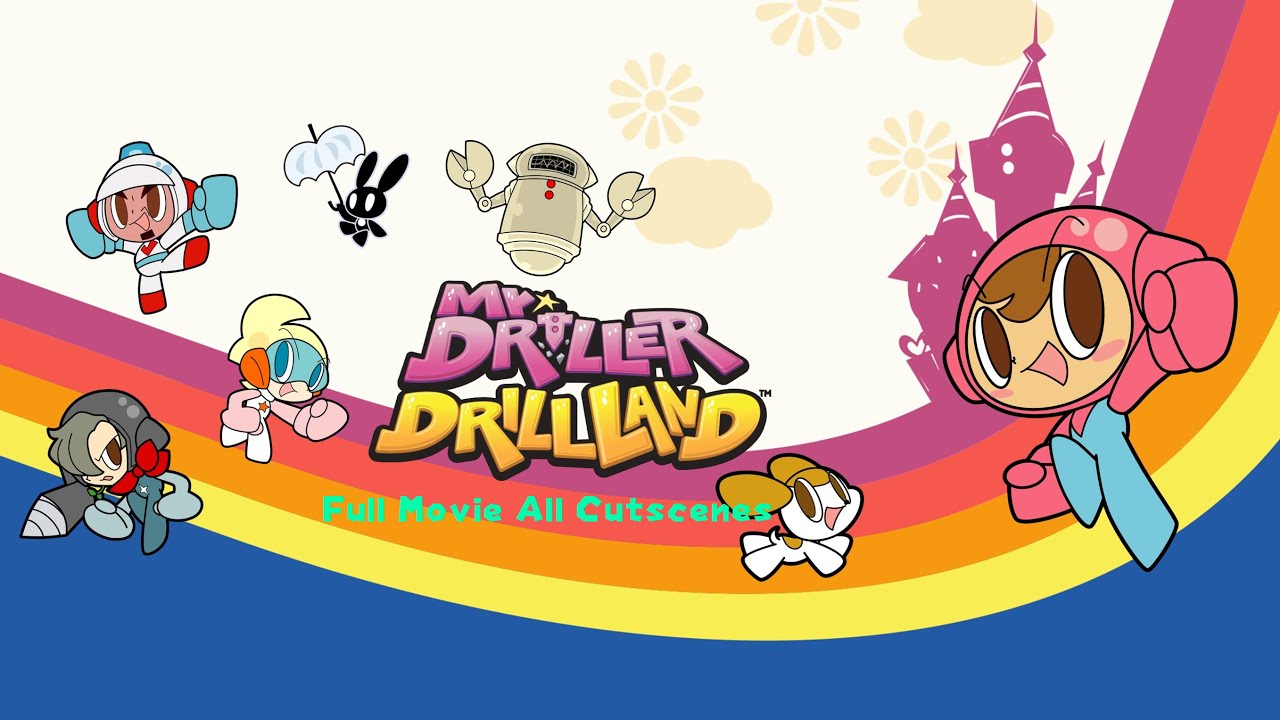 Mr. Driller: Drill Land - Full Movie All Cutscenes