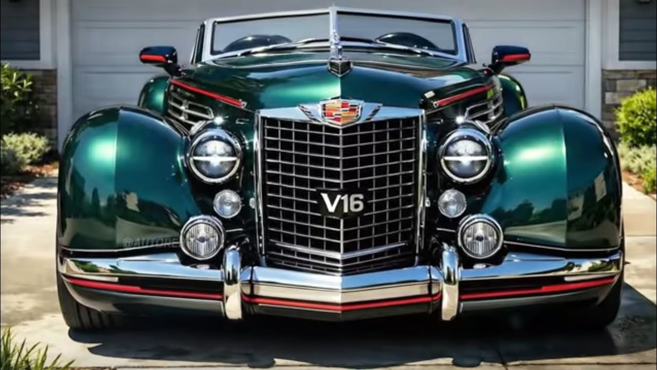 The $1.1 Million Cadillac That Shocked the World - The 2026 V16 Roadster!