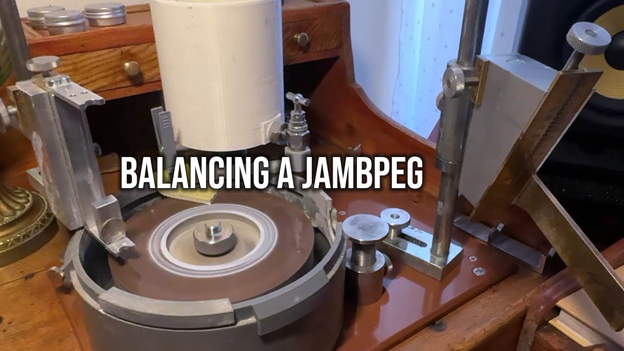 How to Balance a Fralap Jambpeg Faceting Machine