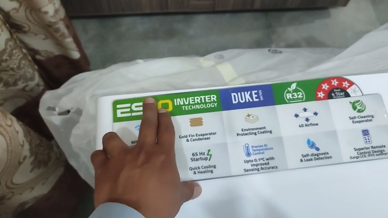 ECO Duke 1.5 Ton unboxing specification