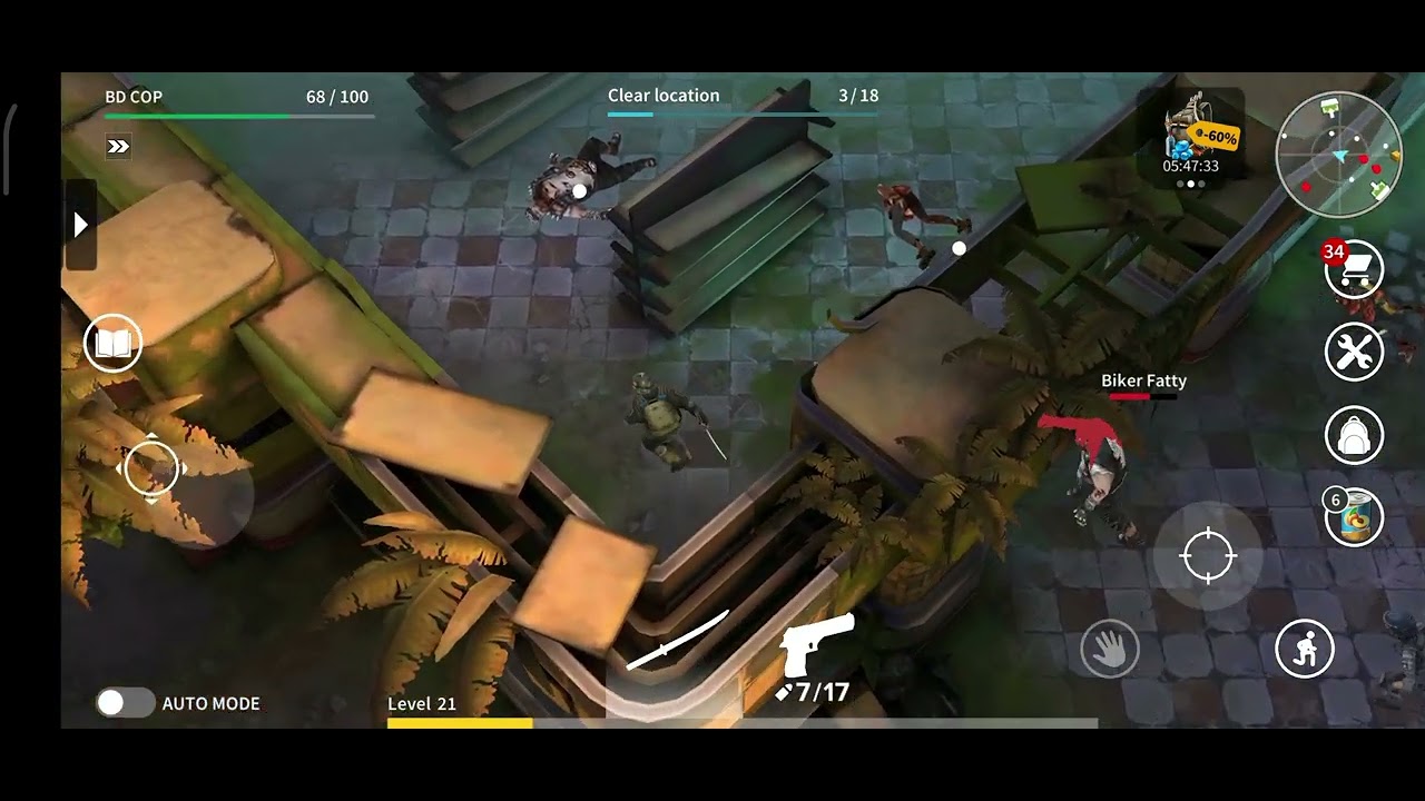 Best Zombie Survival Game - Stay Alive(MOUNTAIN VIEW MALL) - Part 8 - World Discover With SKS