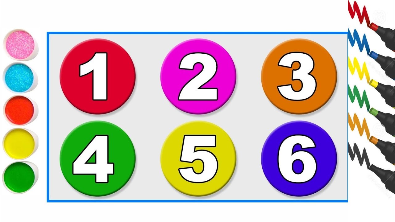 How to Write Numbers/Learn Number/Learn Number For Kids/Handwriting 1 to 10/Number Song