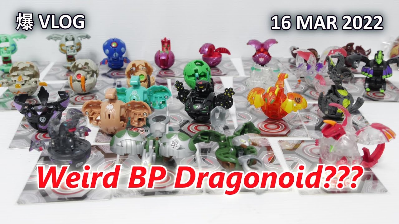 STRANGE LOOKING BATTLE PLANET DRAGONOID?! [16 MAR 2022] | BAKUGAN VLOG #064