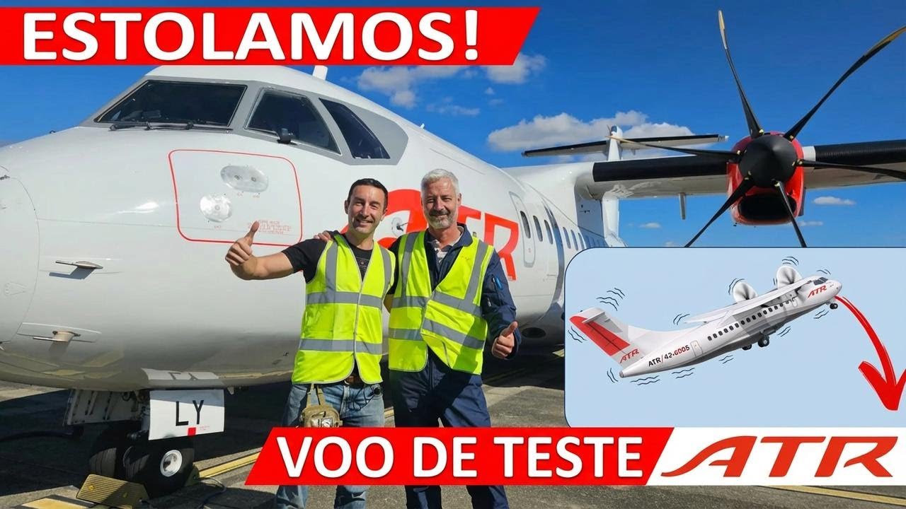 Testando o limite: fazendo um estol a bordo de um ATR!