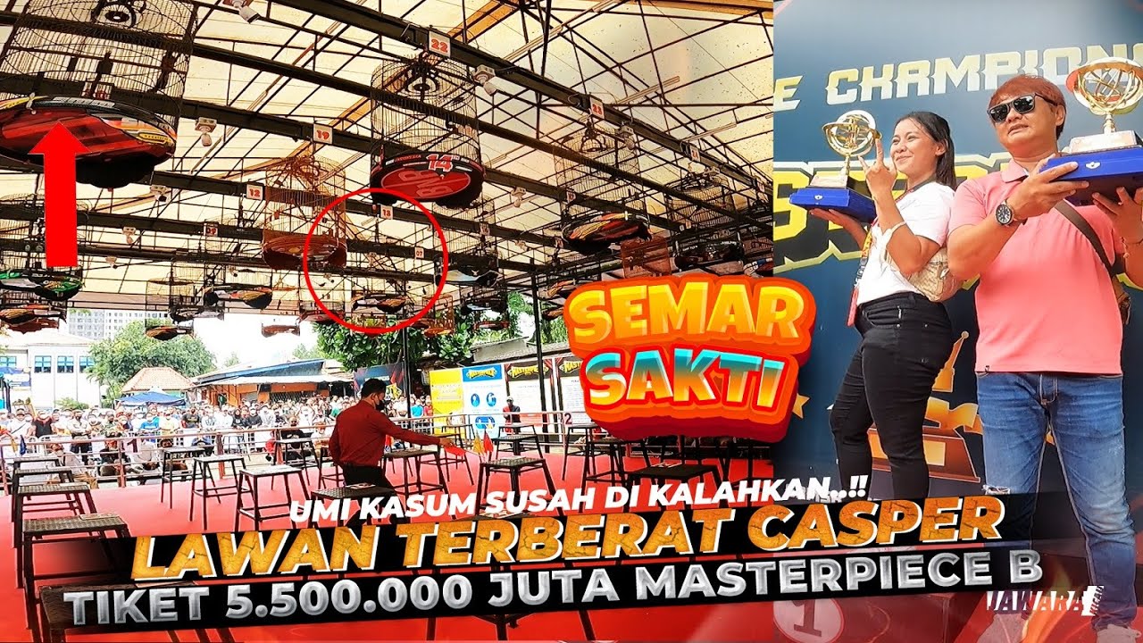 MASTERPIECE ARENA: LAWAN TERBERAT CASPER TIKET 5.5 JUTA B😱MURAI BATU SEMAR SAKTI TAKLUKAN RIVALNYA❗