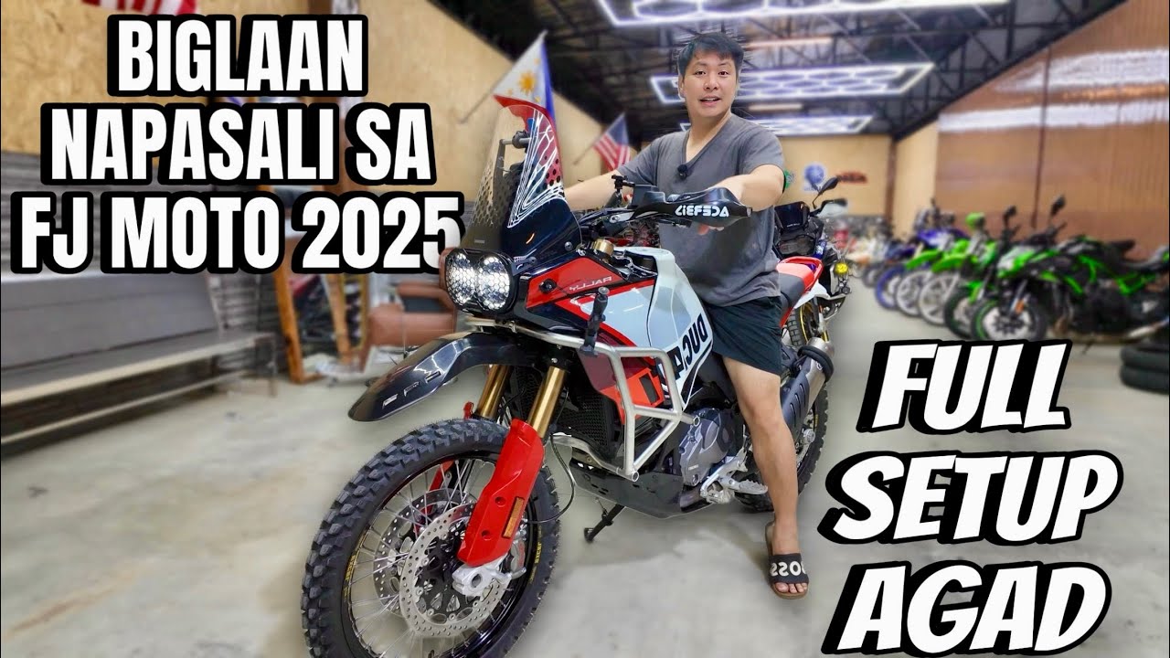 BIGLAAN LNG NAPASALI SA FJ MOTO 2025 | ALFRED WATERMAX