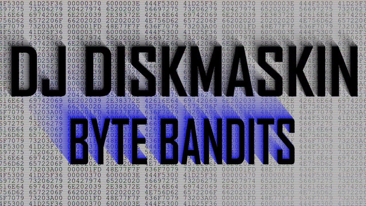 DJ Diskmaskin - Byte Bandits | Music video (Trance, Eurodance)
