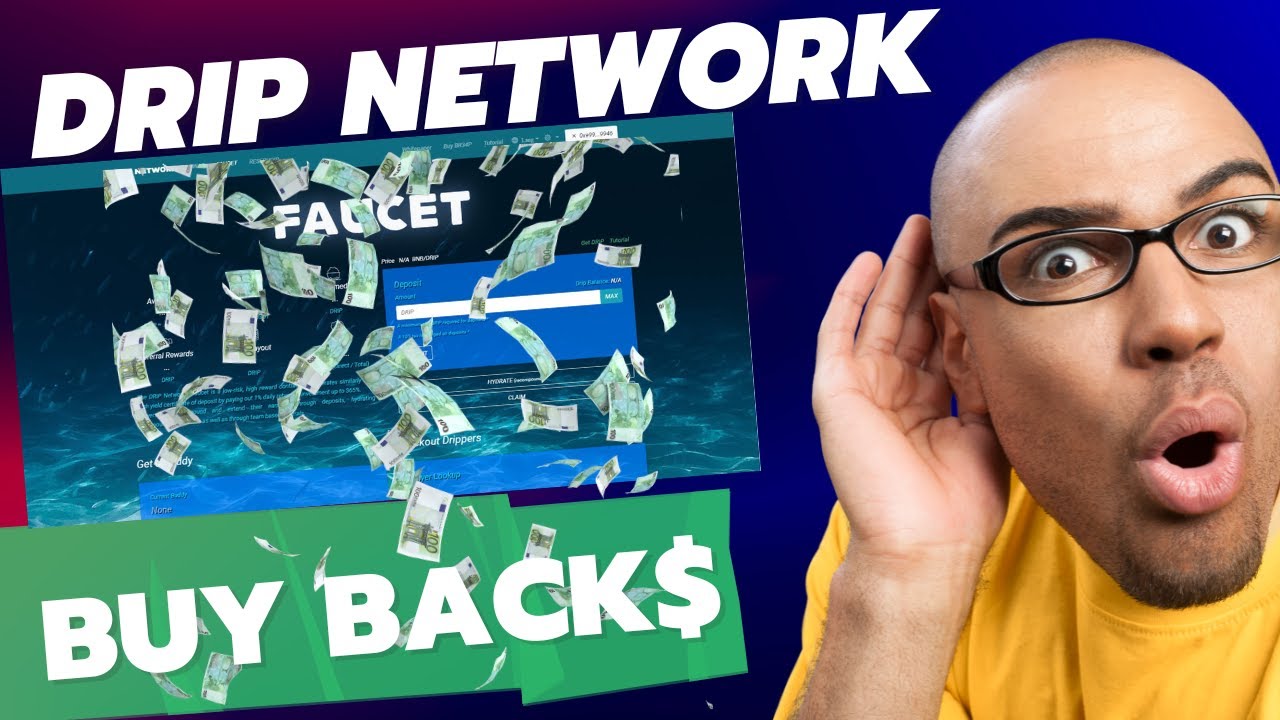 The Drip Network Buy Backs | 10,000X With This Strategy?!?!
