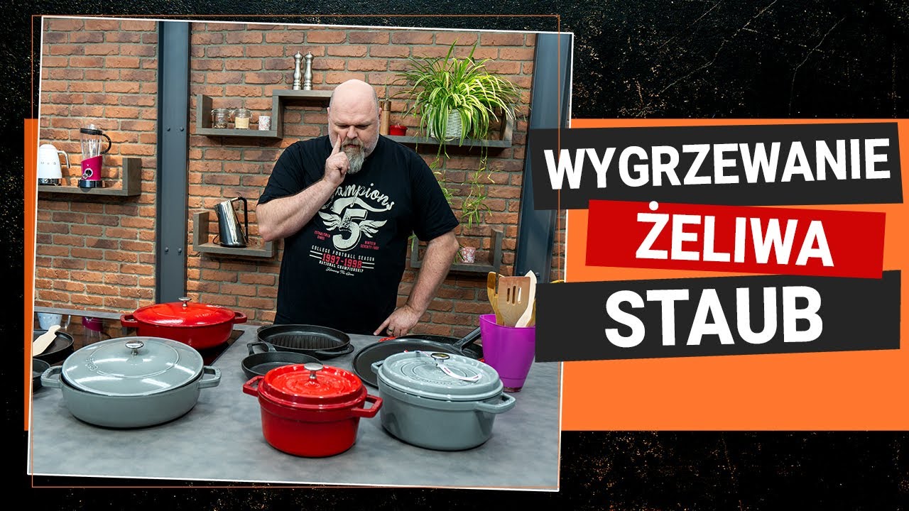 Nieprzywierające żeliwne garnki i patelnie Staub musisz wygrzać - ZAJAWKA