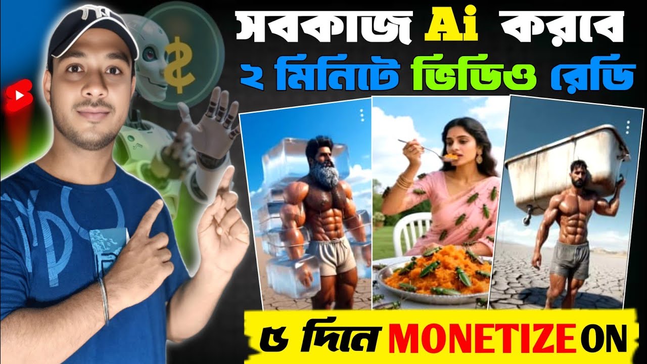 Ai video Kivabe Banabo? Ai se video kaise banaye || Ai animation shorts video generator 