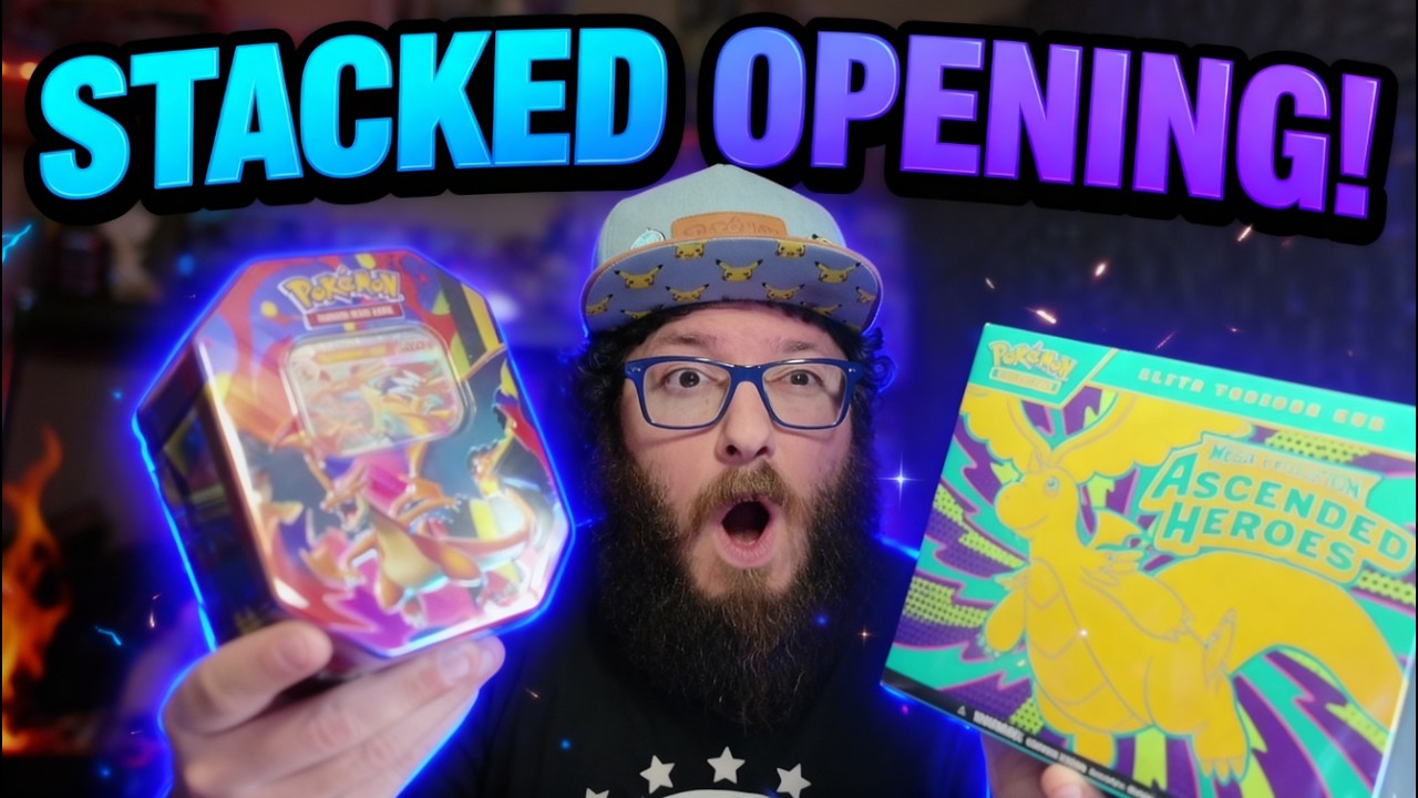 Ascended Heroes ETB + Tins Opening… This Got CRAZY 🔥