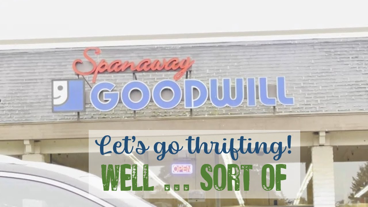 Window Shopping at Goodwill | Let's Talk About the Good Stuff