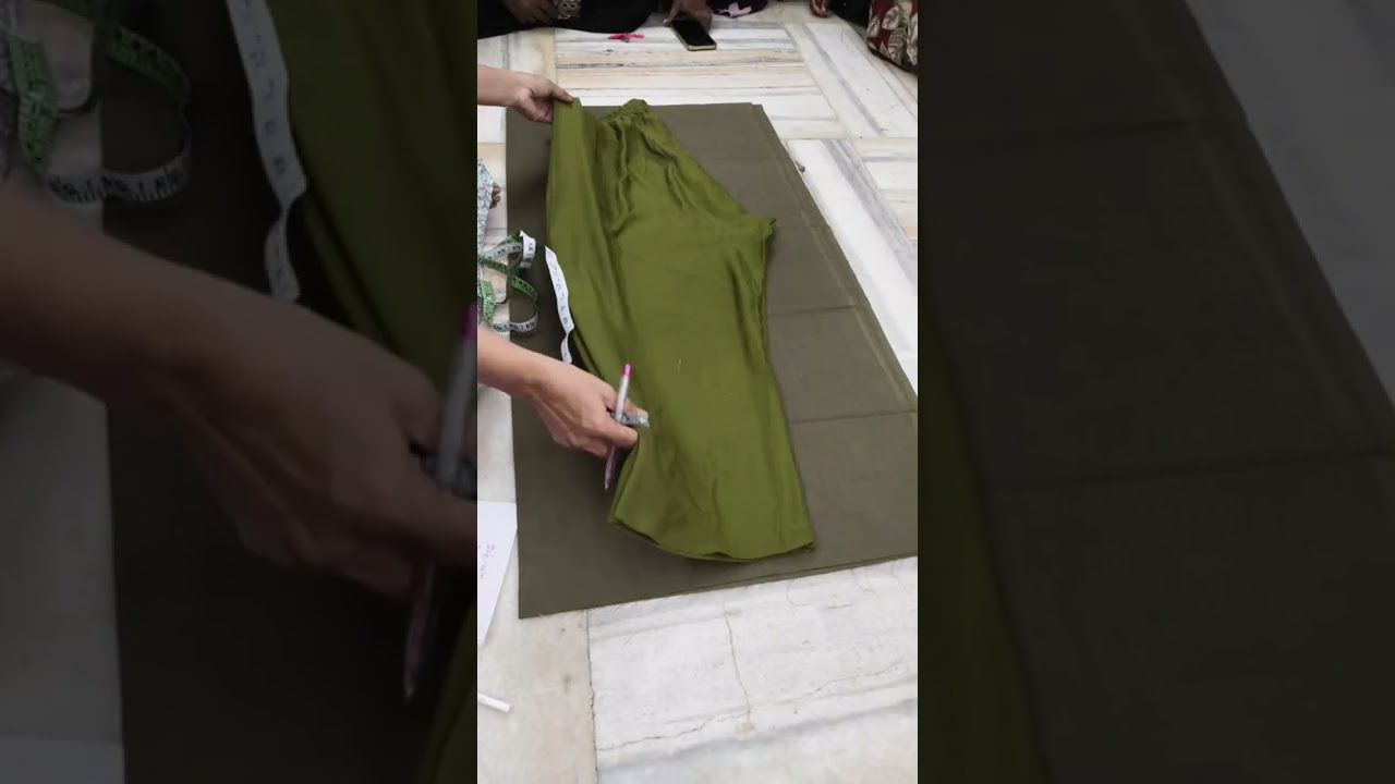 Naseema is live xxl plazo pant cutting live class,❤️