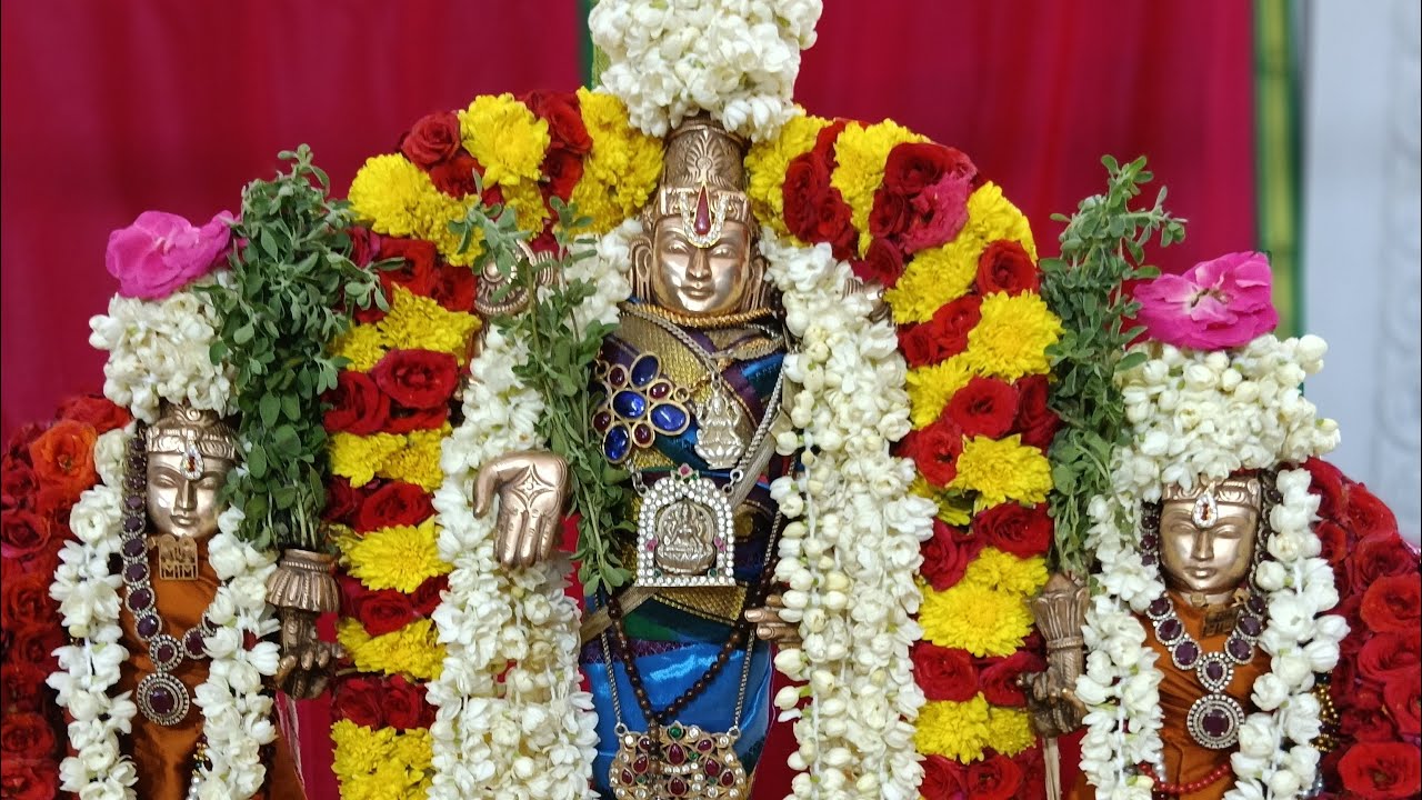 பங்குனி யுகாதி ஶ்ரீநிவாசர் திருமஞ்சனம் 19/03/26