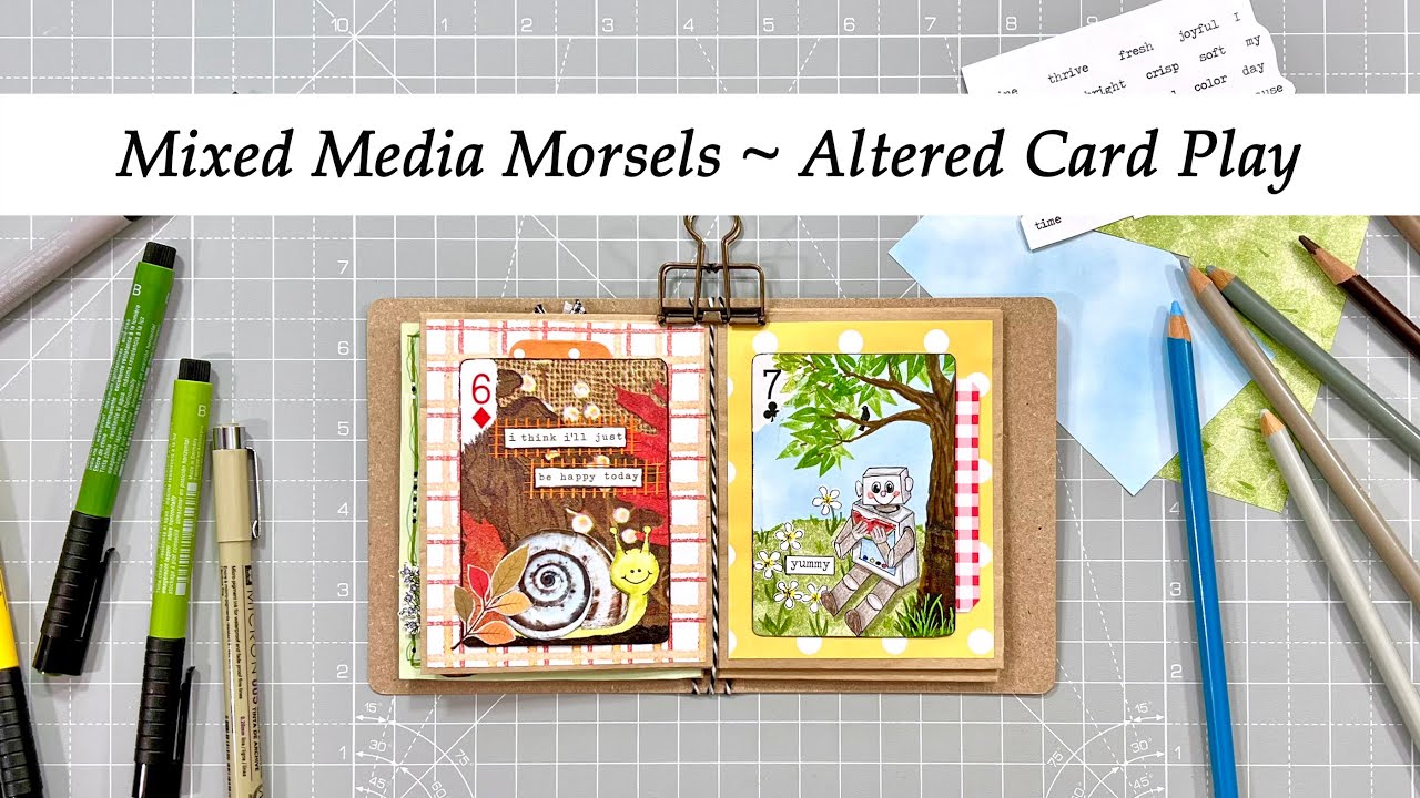 MMM Altered Card Play - July #mmmalteredcardplay