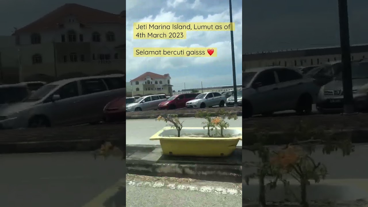 Jeti Marina Island, Lumut Perak as of 4th March 2023