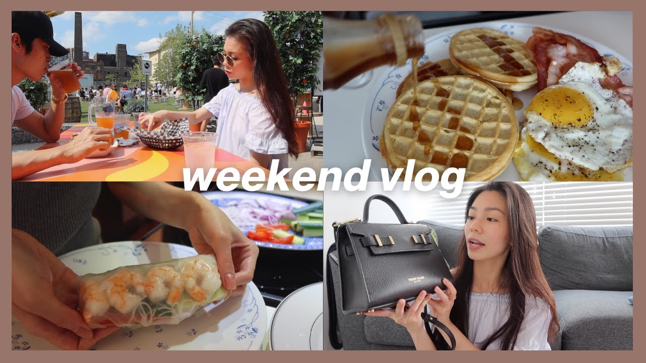 VLOG🇨🇦| 和我一起過週末🍻 便宜又好看的IKEA開箱📦 What's in my bag🤍 CP值很高的意大利手工手袋 ft. Teddy Blake👜