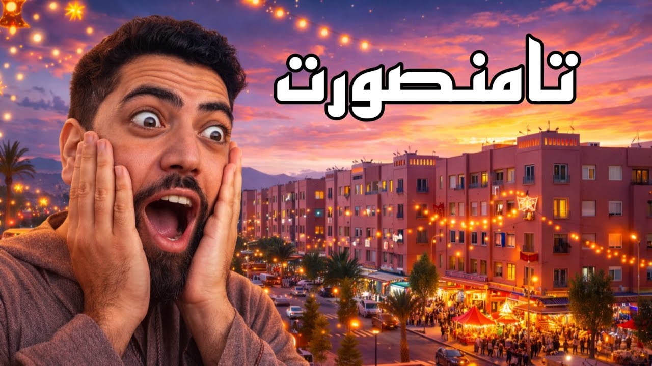 جولة استكشاف مدينة تامنصورت .تطور رائع في مدينة تامنصوة الجديدة