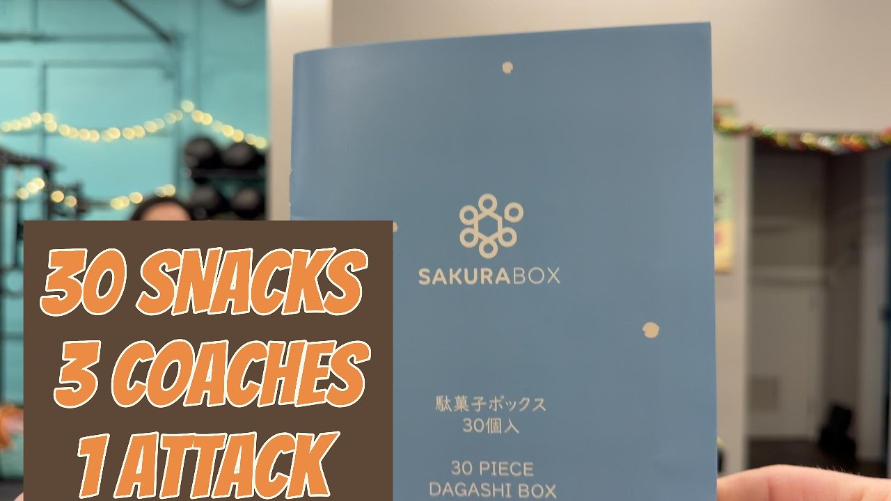 Snack Attack! Japanese Snack Box Featuring Coach Lexi