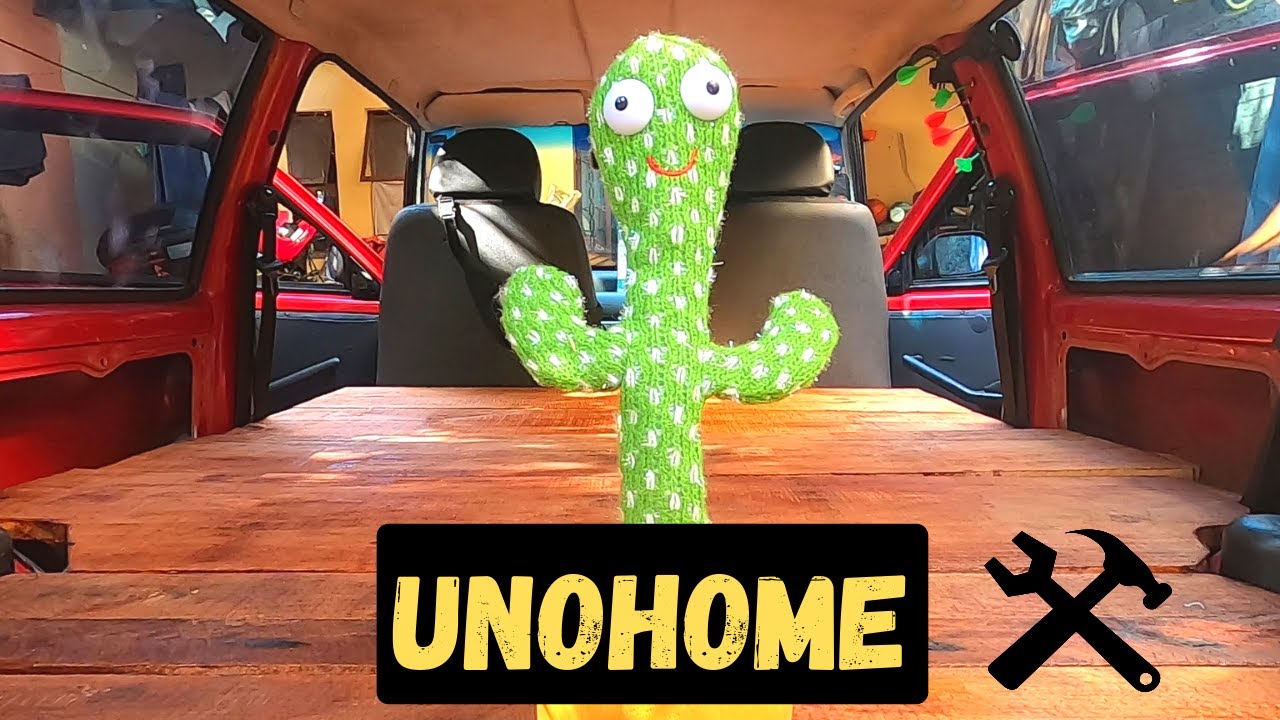 CONSTRUÇÃO DO MENOR MOTORHOME MINIMALISTA - CAMA  (Parte 1 UNO HOME)
