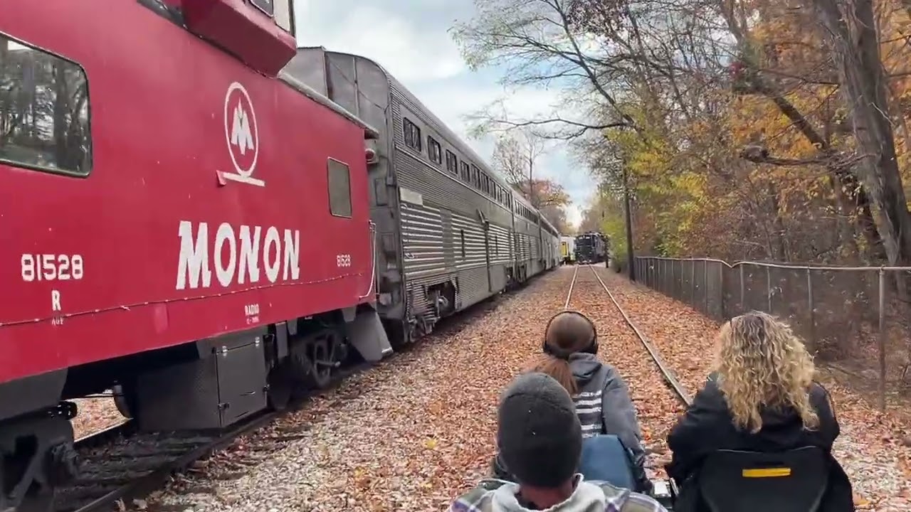Rail bikes and a train museum.  Thank you Jenny!