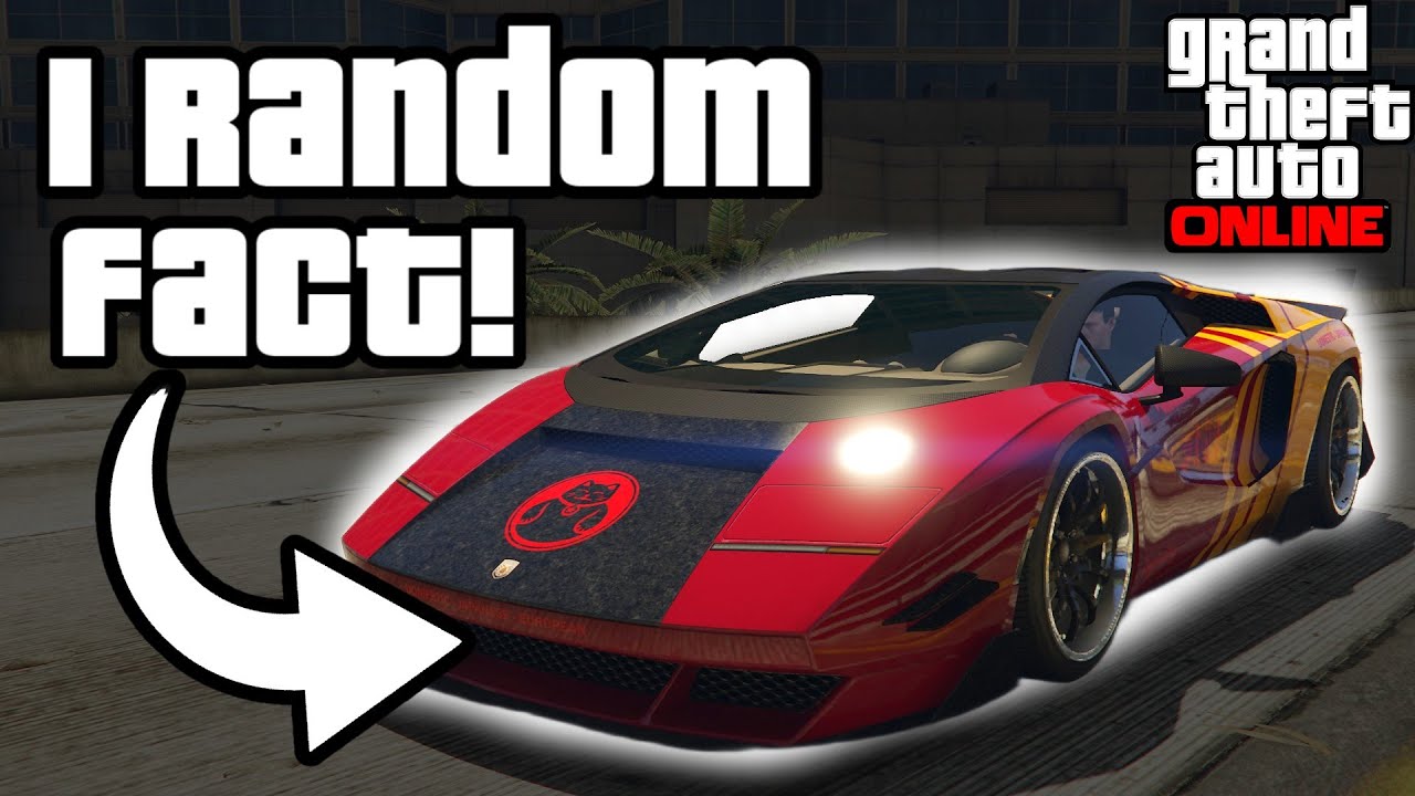 1 случайный факт о каждом суперкаре в GTA Online