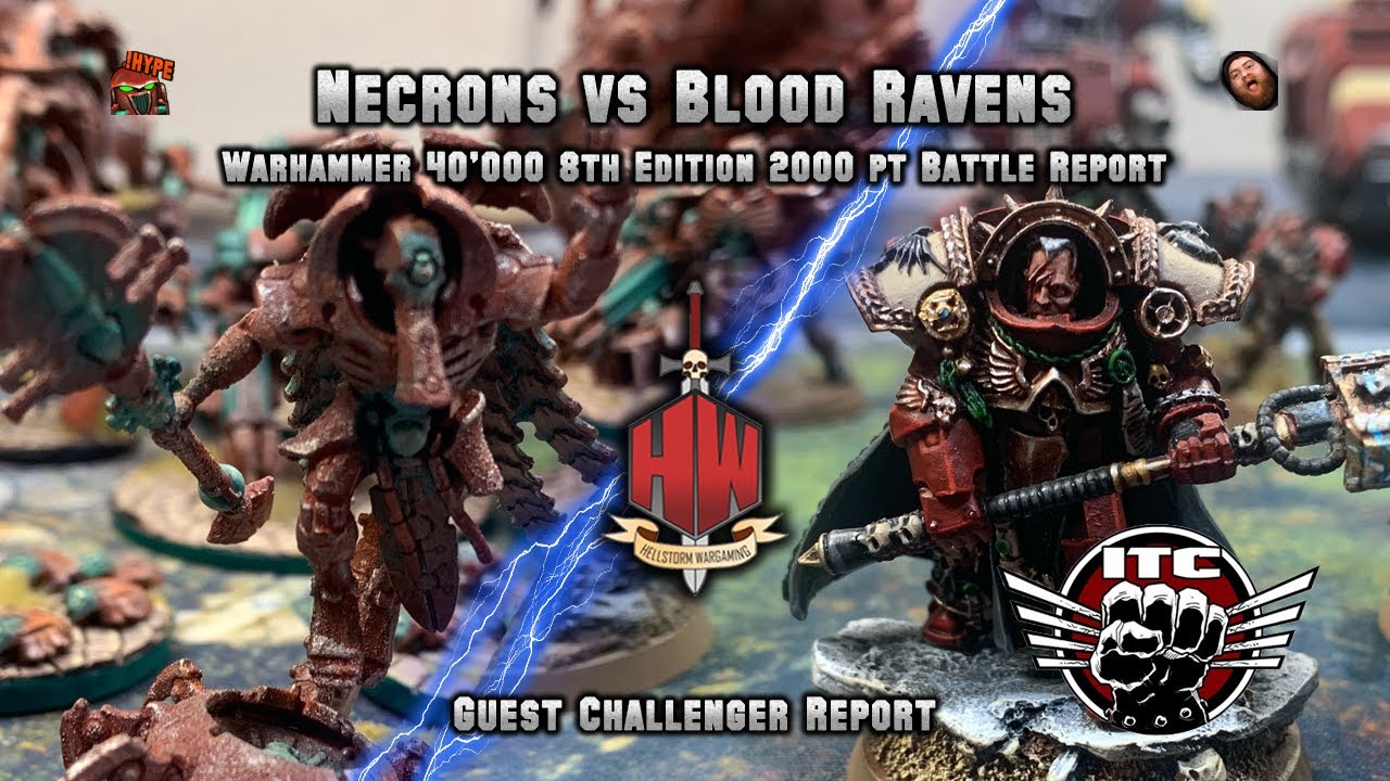 Necrons vs Blood Ravens ITC 2000 Warhammer 40K Battle Report