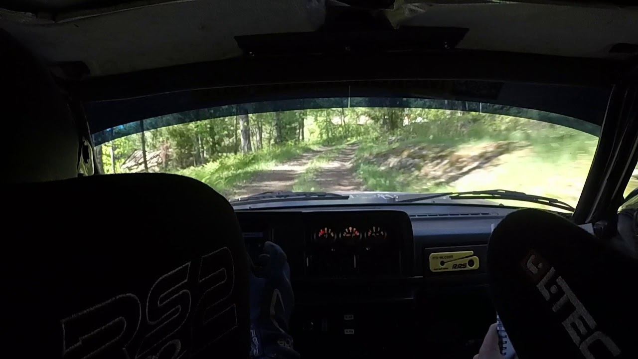 Violenrallyt 2018 SS3 Avåkning - Emil Andersson & Kim Rauséus