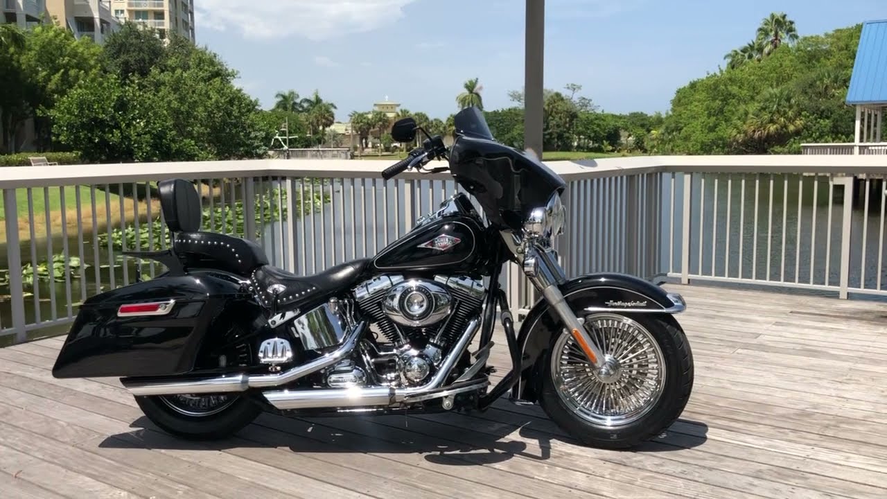 2012 Harley Davidson Heritage Softail Bagger conversion