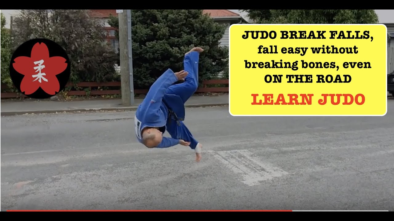 Learn Judo Break-fall skills: BREAK FALL CONFIDENCE & SKILLS to save you
