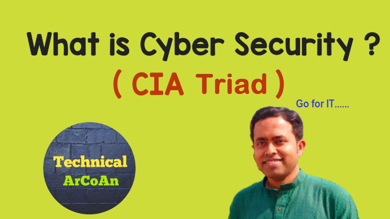 Cyber Security | Types of Cyber Security | CIA Triad